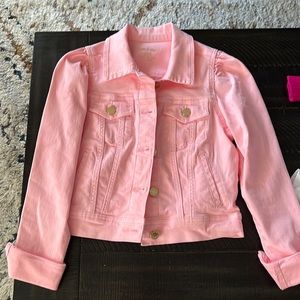 Lilly Pulitzer Jean jacket EUC